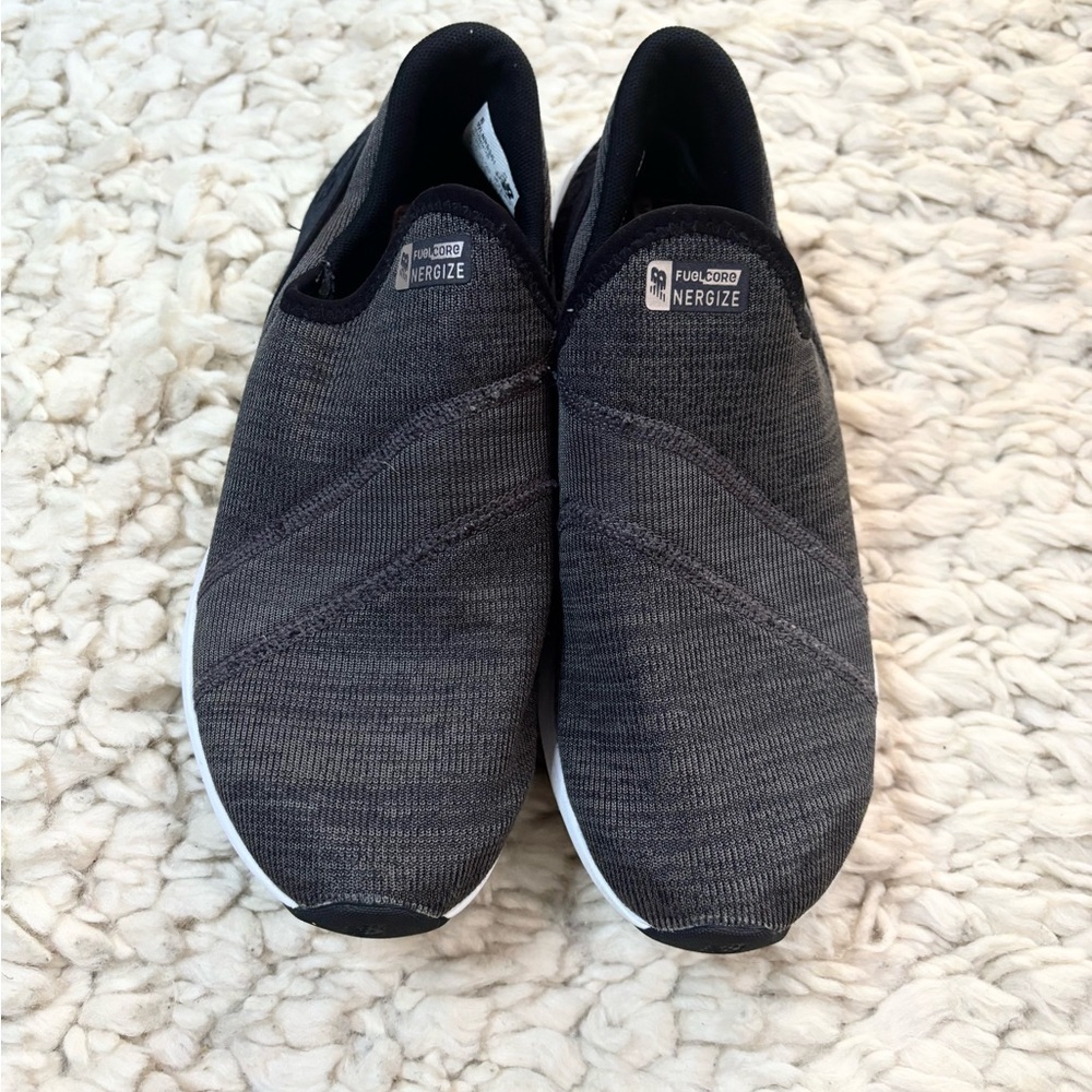 New Balance Women's Grey Fuelcore Nergize Slip-On Sneakers